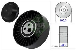 Spännrulle, flerspårsrem, ALFA ROMEO 166, FIAT MAREA, MAREA Weekend, LANCIA KAPPA, KAPPA Coupé, KAPPA SW, THESIS, 60814102, 778 8010, 77