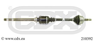 Drivaxel, framaxel höger, CITROËN C5 I, C5 II, C5 Break I, C5 Break II