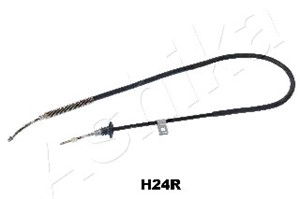 Vajer, parkeringsbroms, Höger bak, HYUNDAI PONY, PONY Sedan, 5977021320