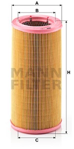 Luftfilter, RENAULT, 1444 P2, 60 00 008 185, 77 01 030 196, 7701 030 196