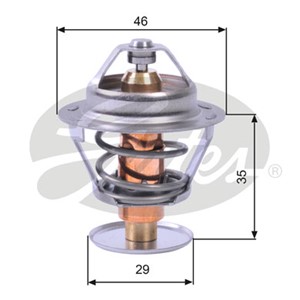 Termostat, kylvätska, CHEVROLET,CITROËN,NISSAN,PEUGEOT,ROVER, 1338.21, 1338.C8, 133821, 1338C8, 200951306015, 201951306015, 210951306015