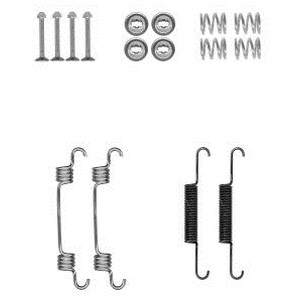 Tillbehörssats, bromsbackar, parkeringsbroms, Bakaxel, HYUNDAI MATRIX, SONATA V, TUCSON, KIA MAGENTIS, SPORTAGE II, PORSCHE 911