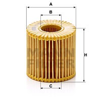 Oljefilter, LEXUS,LOTUS,SUBARU,TOYOTA, 04152-0V010, 04152-31090, 04152-31110, 04152-YZZA1, 04152-YZZA8, A132E6399S