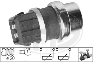 Sensor, kylvätsketemperatur, FORD,SEAT,SKODA,VW, 1331294, 1669948, 357 919 501 A, 6U0 919 501 B, 95VW 10884 AA, 95VW 10884 AB