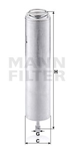 Bränslefilter, ALPINA,BMW,MINI, 13 32 7 811 227, 13 32 7 811 401