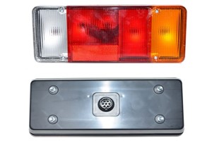Baklykta, Höger, IVECO DAILY Flak/chassi III, 0000500356782, 500341496, 500356782