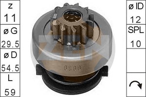 Frihjulsväxel, startmotor, CITROËN,LANCIA,PEUGEOT,TALBOT