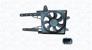 Fläkt, kylare, FIAT PUNTO, PUNTO Cabriolet, PUNTO Van, LANCIA Y, 46427347, 46465018, 46541535, 7741201