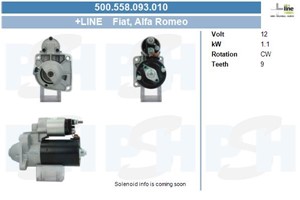 Startmotor, ABARTH,ALFA ROMEO,FIAT,JEEP,LANCIA, 051873926, 51804744, 51873926, 51916168, FS5111000AA