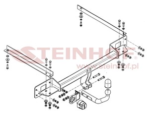 Dragkrok, Standard, FIAT LINEA