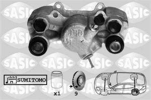 Bromsok, Bakaxel vänster, TOYOTA YARIS VERSO, 4775052030, 4775052031