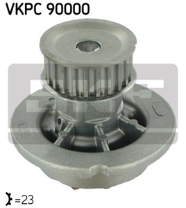 Vattenpump, CHEVROLET LACETTI, LACETTI Kombi, NUBIRA Kombi, NUBIRA Sedan, DAEWOO LACETTI Halvkombi, NUBIRA Sedan, NUBIRA Wagon, 96499089