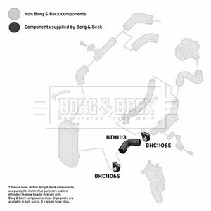 Laddluftslang, Fram, Höger, Nedre, SEAT CORDOBA, IBIZA III, SKODA FABIA II, FABIA Combi II, VW FOX Halvkombi, POLO, 6Q0145832G, 6Q014583