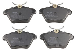 Bromsbeläggsats, Bakaxel, ALFA ROMEO 156, 156 Sportwagon, 164, 166, LANCIA KAPPA, KAPPA Coupé, KAPPA SW, 71712910, 77362257, 9945775, 99