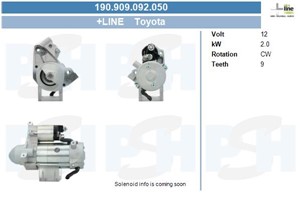 Startmotor, LEXUS LX, 281000S010, 281000S011, 2810038040, 2810038041