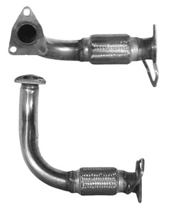 Avgasrör, Fram, HONDA ACCORD V, ROVER 600 I, 18210S37315, GEX33732, WCD103910