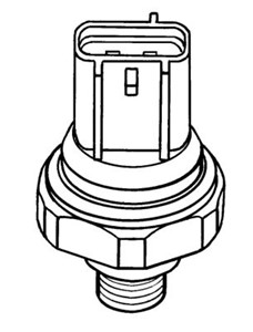 Tryckswitch, klimatanläggning, MITSUBISHI ECLIPSE I, GALANT VI, GALANT Sedan VI, PAJERO II, PAJERO Canvas Top II, 500388408, 7 775 810,