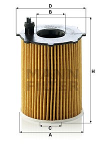 Oljefilter, CITROËN,DS,FIAT,FORD,MAZDA,MINI,MITSUBISHI,PEUGEOT,SUZUKI,TOYOTA,VOLVO, 11 42 7 805 978, 1109 AY, 1109 S5, 1109 T3, 1109 Y1,