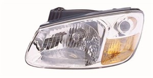 Strålkastare, Vänster, KIA CERATO Halvkombi I, CERATO Sedan I, 92101-2F5XX