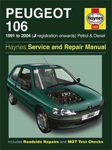 Haynes Reparationshandbok, Peugeot 106 Bensin & Diesel, Universal