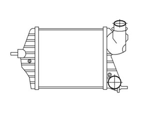 Intercooler, FIAT IDEA, IDEA Van, LANCIA MUSA, 057 121 011 E SK, 057 121 011 E, 079 121 011 F, 079 121 011 H, 079 121 014 D, 46831804, 7