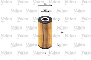 Oljefilter, MERCEDES-BENZ,PEUGEOT,SSANGYONG, 1212487, 6021800009, 6061840125, 6611803309, DO709, X518