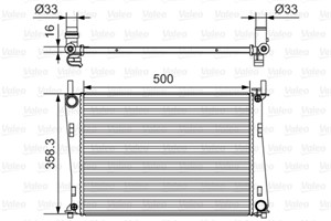 Kylare, motorkylning, FORD FIESTA V, FUSION, MAZDA 2, 1141490, 1214785, 1222562, 1325831, C20115200, C201-15-200, C40115200, C401-15-200