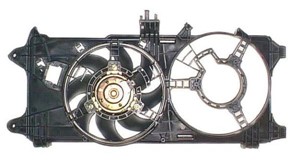 Fläkt, kylare, FIAT DOBLO Minibus, minivan, DOBLO Skåp/stor limousine, 11213-62010, 210 324 34 04, 46821266, 51718487, 51738799, A210 3