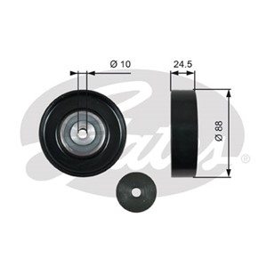 Styrrulle, drivrem, Nedre, TOYOTA YARIS, 88440-52010