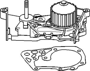 Vattenpump, DACIA,NISSAN,RENAULT, 2101 000 Q0D, 2101 000 Q0F, 2101 000 Q1A, 2101 000 Q3C, 2101 000 QAA, 2101 007 53R, 2101 013 02R, 2101