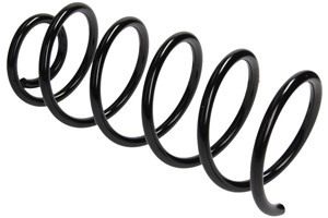 Spiralfjäder, Framaxel, AUDI A3, SKODA OCTAVIA I, OCTAVIA Combi I, VW LUPO I, 1J0 411 105 AC, 1J0 411 405 AC