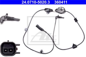 ABS-givare, Sensor, hjulvarvtal, Bakaxel höger, OPEL,VAUXHALL, 12 47 578, 12 47 774, 22868984, 23136758, 23483156