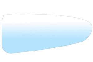 Spegelglas, yttre spegel, Höger, FORD TRANSIT CUSTOM V362 Buss, TRANSIT CUSTOM V362 Skåp, 1765489, 1766581, BK21-17A700-AB