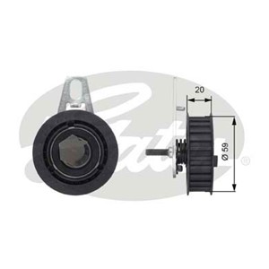 Spännrulle, kamrem, ALFA ROMEO,LANCIA, 60608908, 60620443, 60667496, 60812384