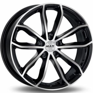 MAK Allianz Gunmetal Machined Face 9.5x19 5/120 ET39 B72.6