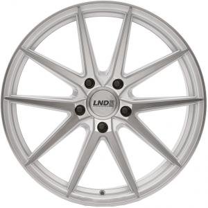 LND R9 Silver polished 9x20 5/112 ET38 B66.6