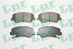 Bromsbeläggsats, Framaxel, HYUNDAI,KIA, 581010UA00, 581011RA00, 581011RA01, 581011RA05, 581011RA10, 581011VA00, 581011WA05, 581011WA35,