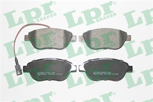 Bromsbeläggsats, Framaxel, FIAT BRAVO II, STILO, STILO Multi Wagon, LANCIA DELTA III, 77364599