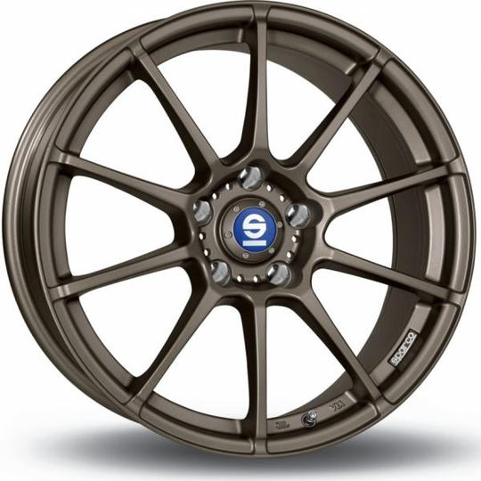 Sparco Assetto Gara Matt Bronze 7/16 4/100 ET37 B63.3