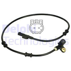 ABS-givare, Sensor, hjulvarvtal, Framaxel, framaxel höger, MERCEDES-BENZ M-KLASS [W163], 163 5400 817, A163 5400 817
