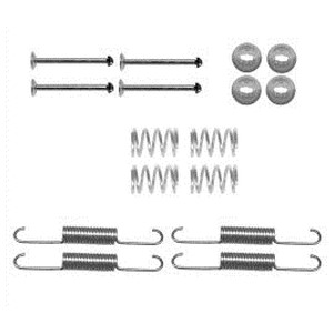 Tillbehörssats, bromsbackar, parkeringsbroms, Bakaxel, HYUNDAI TERRACAN, KIA SORENTO I, SORENTO VAN I