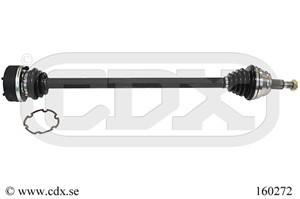 Drivaxel, framaxel höger, AUDI,SEAT,SKODA,VW, 1J0407272