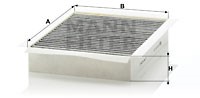 Kupefilter, JAGUAR S-TYPE II, XR 830254, XR 849205