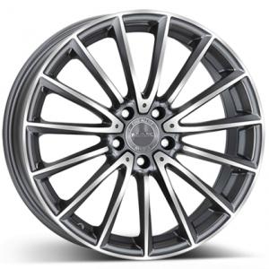 MAK Komet Gunmetal Machined Face 8x19 5/112 ET43 B66.6