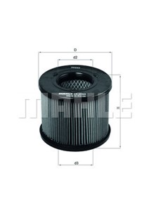 Luftfilter, ISUZU D-MAX I, TROOPER III, TROOPER Terrängbil öppen III, OPEL CAMPO, MONTEREY B, 0834261, 834261, 97178609