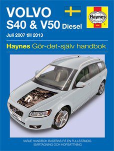 Haynes Reparationshandbok, Volvo S40 & V50, Universal