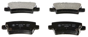 Bromsbeläggsats, Bakaxel, HONDA CIVIC IX, CIVIC Hatchback VIII, CIVIC Sedan VIII, 42033SMGE01, 43022SMGE00, 43022SMGE01, 43022SMGE02, 43