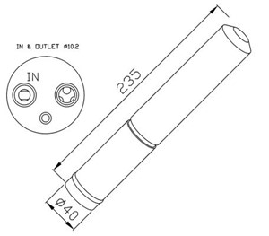 Torkfilter, CITROËN,HONDA,INFINITI,MAZDA,MITSUBISHI,NISSAN,PEUGEOT,RENAULT,SUBARU, 12129596, 1238079, 3B0 498 099 D SK1, 3B0 498 099 D,