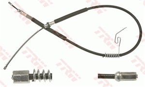 Vajer, parkeringsbroms, Bak, Höger bak, Höger, FORD TRANSIT Buss, TRANSIT Flak/chassi, TRANSIT Skåp, 4041988, 4331043, 4639309, YC152A63