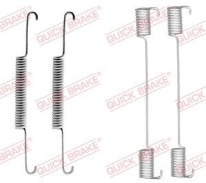 Tillbehörssats, bromsbackar, Bakaxel, AUSTIN METRO Fastback I, MINI I, MINI II, MG METRO